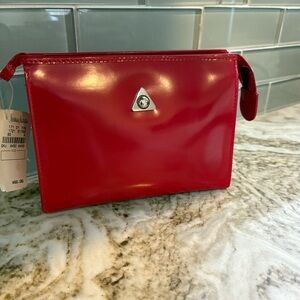Sharif Vintage Red Patent Leather Mini Bag NWT